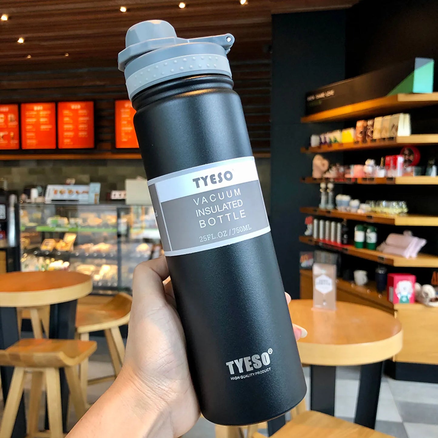 750ML Tyeso Thermos Water Bottle Travel Cup For children