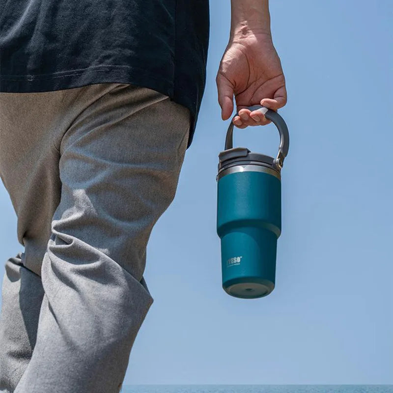 Tyeso Stainless Steel Thermos Bottle Double-layer Cold And Hot