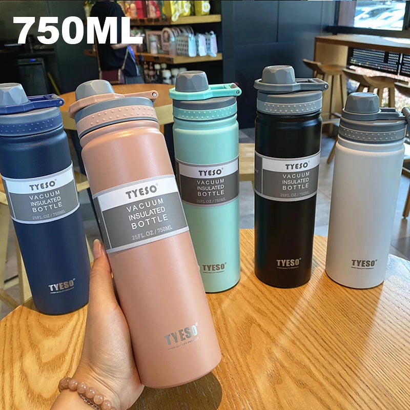 750ML Tyeso Thermos Water Bottle Travel Cup For children
